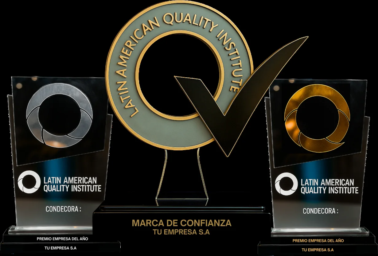 Trofeos oficiales LAQI de reconocimiento